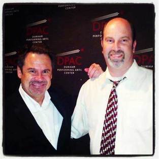 Marty Simpson with Dennis Miller